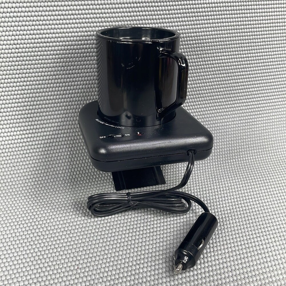 Travel Coffee Mug & Power Warmer Model MEC 205 Vintage Mountable Hot and Ready